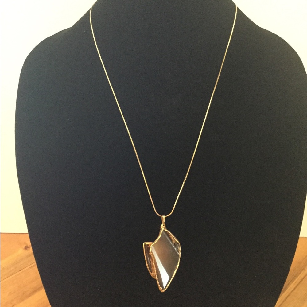 Stone Gold Necklace